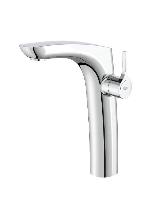 Lavabo monotrou à bec haut avec vidage | Roca | Salle de bain - {{L'entrepôt du bricoleur }}