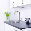 Mitigeur d'évier chromé New Fly avec bec pivotant | Ramon Soler | Cuisine - {{L'entrepôt du bricoleur }}