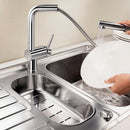 Blanco Linus-S-F Robinetterie de cuisine monocommande, avec bec extractible, pour montage devant fenêtre - {{L'entrepôt du bricoleur }}