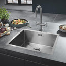 Grohe K700 Évier de cuisine, encastré par-dessus | Grohe | Cuisine - {{L'entrepôt du bricoleur }}