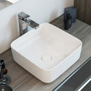 Vasque carrée blanc, avec MaxiClean | Roca inspira | Salle de bain - {{L'entrepôt du bricoleur }}