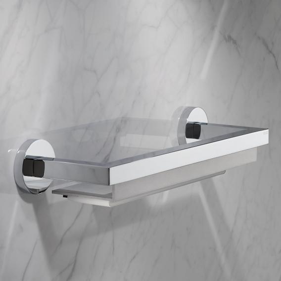 Tablette de douche avec raclette de douche | Keuco | Accessoires Salle de bain - {{L'entrepôt du bricoleur }}