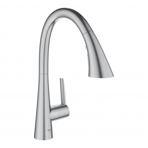 Mitigeur d’évier monocommande supersteel | Grohe | Cuisine - {{L'entrepôt du bricoleur }}