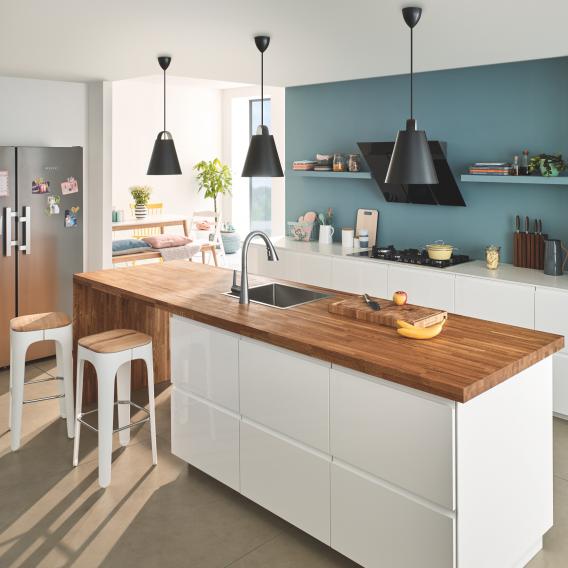 Mitigeur d’évier monocommande supersteel | Grohe | Cuisine - {{L'entrepôt du bricoleur }}