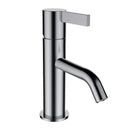 Robinetterie de lavabo sans garniture de vidage, longueur : 115 mm, acier inoxydable brossé | LAUFEN | salle de bain - {{L'entrepôt du bricoleur }}