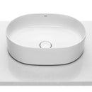 Vasque de lavabo ronde blanc, avec MaxiClean | Roca inspira | Salle de bain - {{L'entrepôt du bricoleur }}