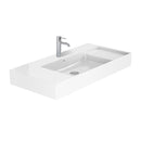 Lavabo avec tablettes blanc | Roca Inspira | Salle de bain - {{L'entrepôt du bricoleur }}