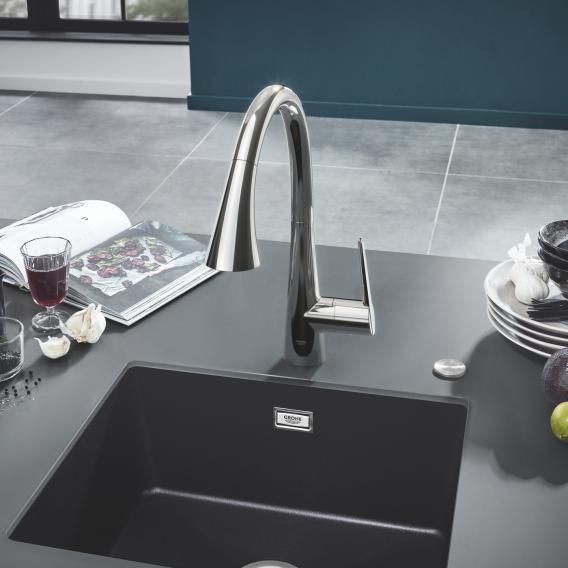 Mitigeur d’évier monocommande supersteel | Grohe | Cuisine - {{L'entrepôt du bricoleur }}
