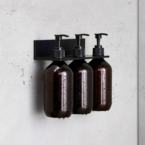Copie de Tablette de douche avec 3 distributeurs de savon noir mat Alape Assist | Alape | Salle de bain - {{L'entrepôt du bricoleur }}