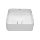 Vasque carrée blanc, avec MaxiClean | Roca inspira | Salle de bain - {{L'entrepôt du bricoleur }}