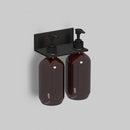 Tablette de douche avec 2 distributeurs de savon noir mat Alape Assist | Alape | Salle de bain - {{L'entrepôt du bricoleur }}