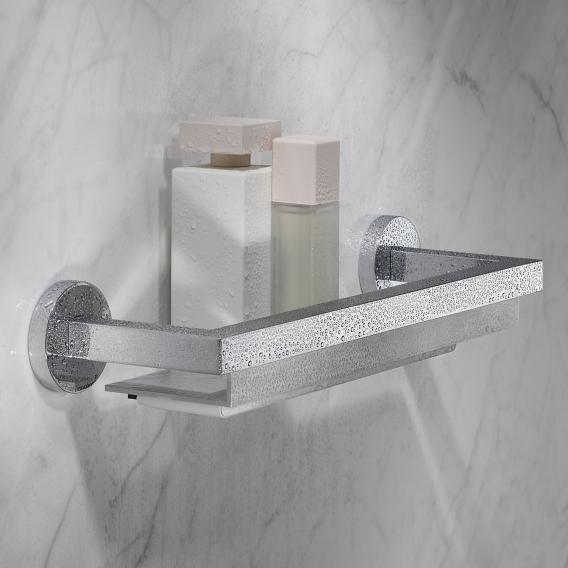 Tablette de douche avec raclette de douche | Keuco | Accessoires Salle de bain - {{L'entrepôt du bricoleur }}