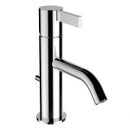 Robinetterie de lavabo sans garniture de vidage, longueur : 115 mm, acier inoxydable brossé | LAUFEN | salle de bain - {{L'entrepôt du bricoleur }}