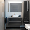 Vasque carrée blanc, avec MaxiClean | Roca inspira | Salle de bain - {{L'entrepôt du bricoleur }}