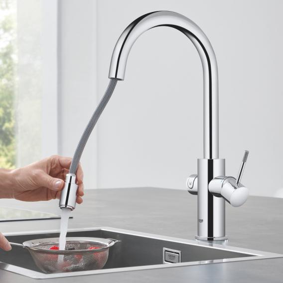 Robinet à eau gazeuse | Grohe | Cuisine - {{L'entrepôt du bricoleur }}